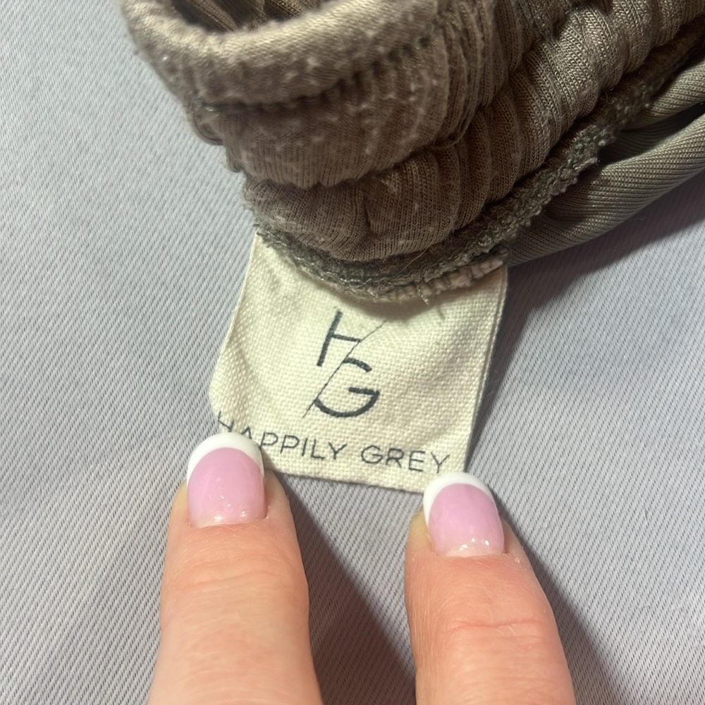Happily grey cargo sweat pants size M - Picture 7 of 10